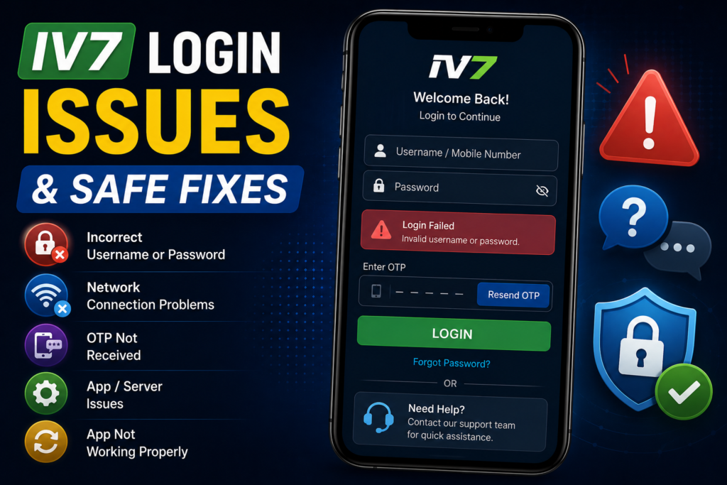 IV7 Login Issues Common Problems and Their Solutions